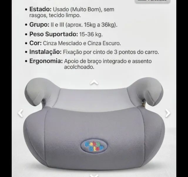 Assento infantil automotivo 50,00 - Foto 4