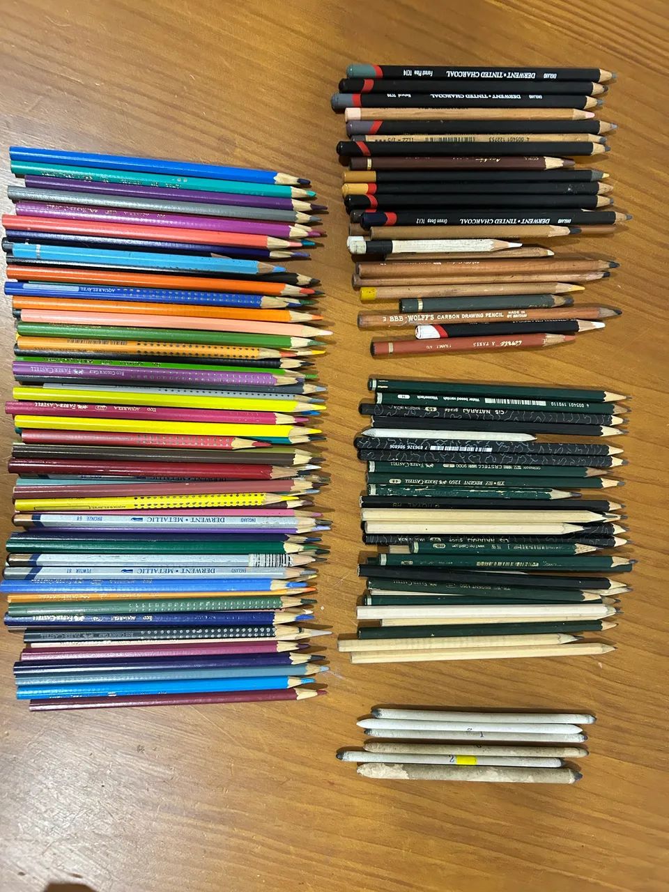 Lote Lápis para Desenho Variados