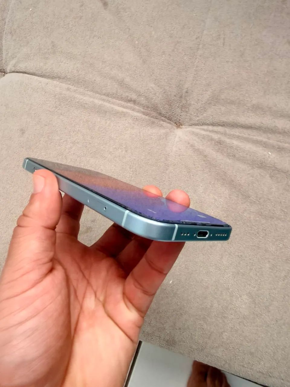iPhone 15 256gb branco  - Foto 3