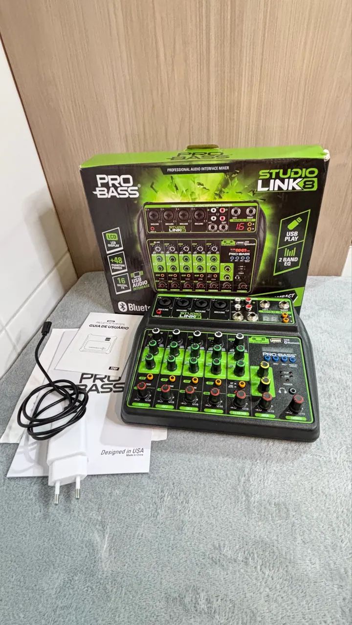 probass studio link 8 - mixer de som - Foto 2