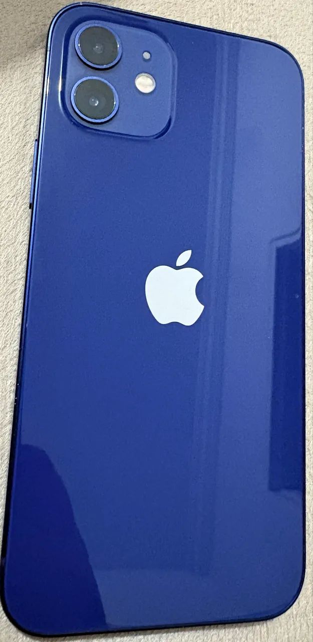 iPhone 12 Azul (128gb) - Bateria 86% - Celulares e Smartphones