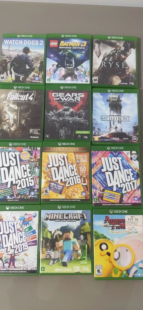 Kit Jogos Xbox ONE