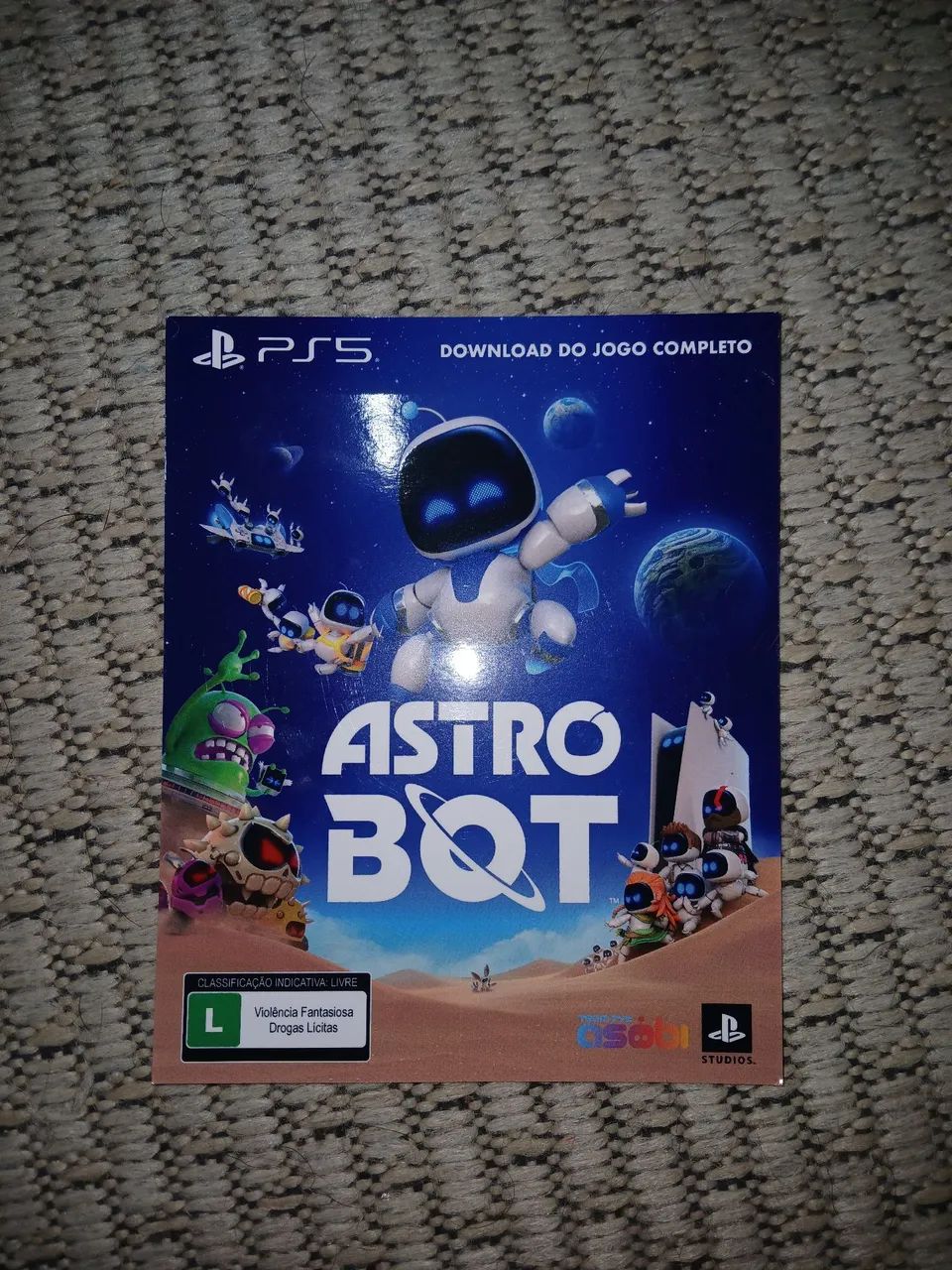Astro Bot PS5 - Código de Ativação<br>