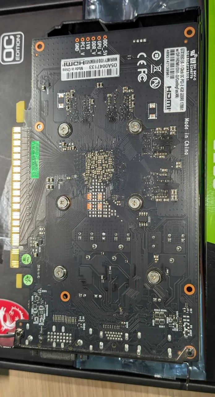 GTX 1650 4GB GDDR6 Galax / Impecável - PRA SAIR RÁPIDO! - Foto 4
