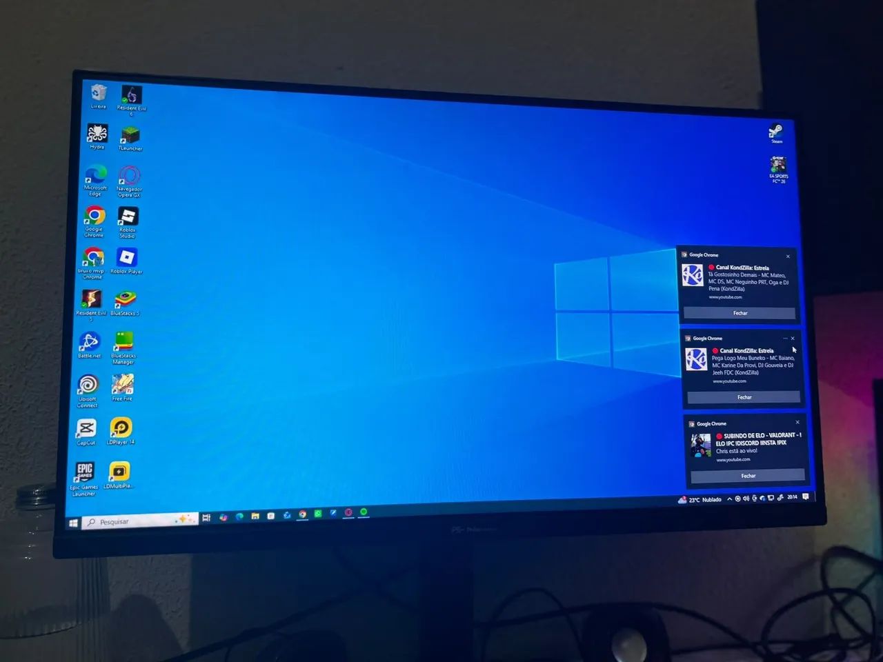 Monitor philco gaming 27" 180 hz