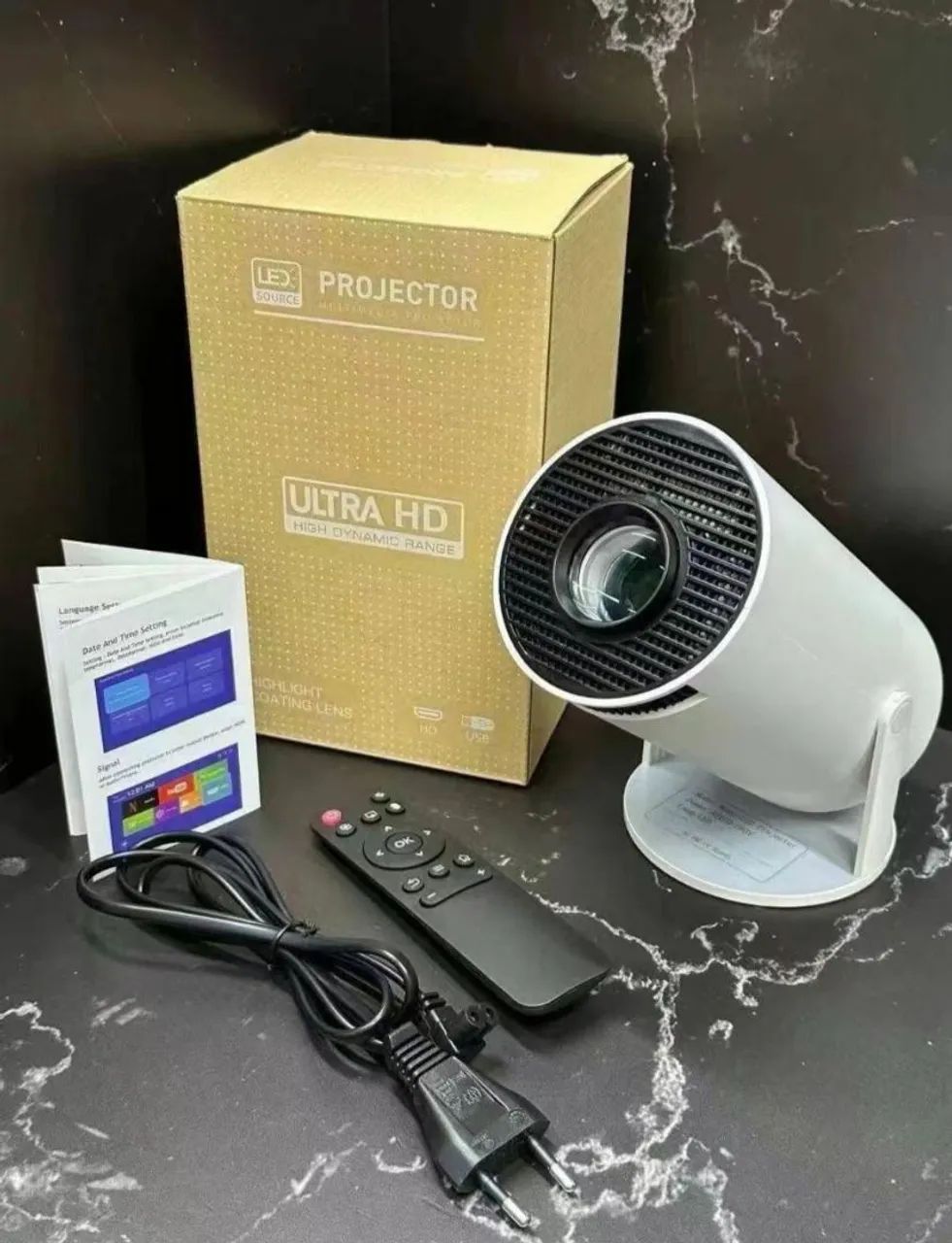 Projetor hy300 4k Ultra Android 11 Bluetooth original 
