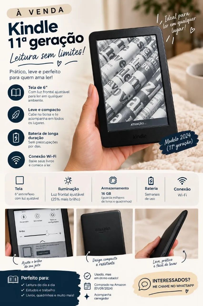 Kindle 11ª Geração 
