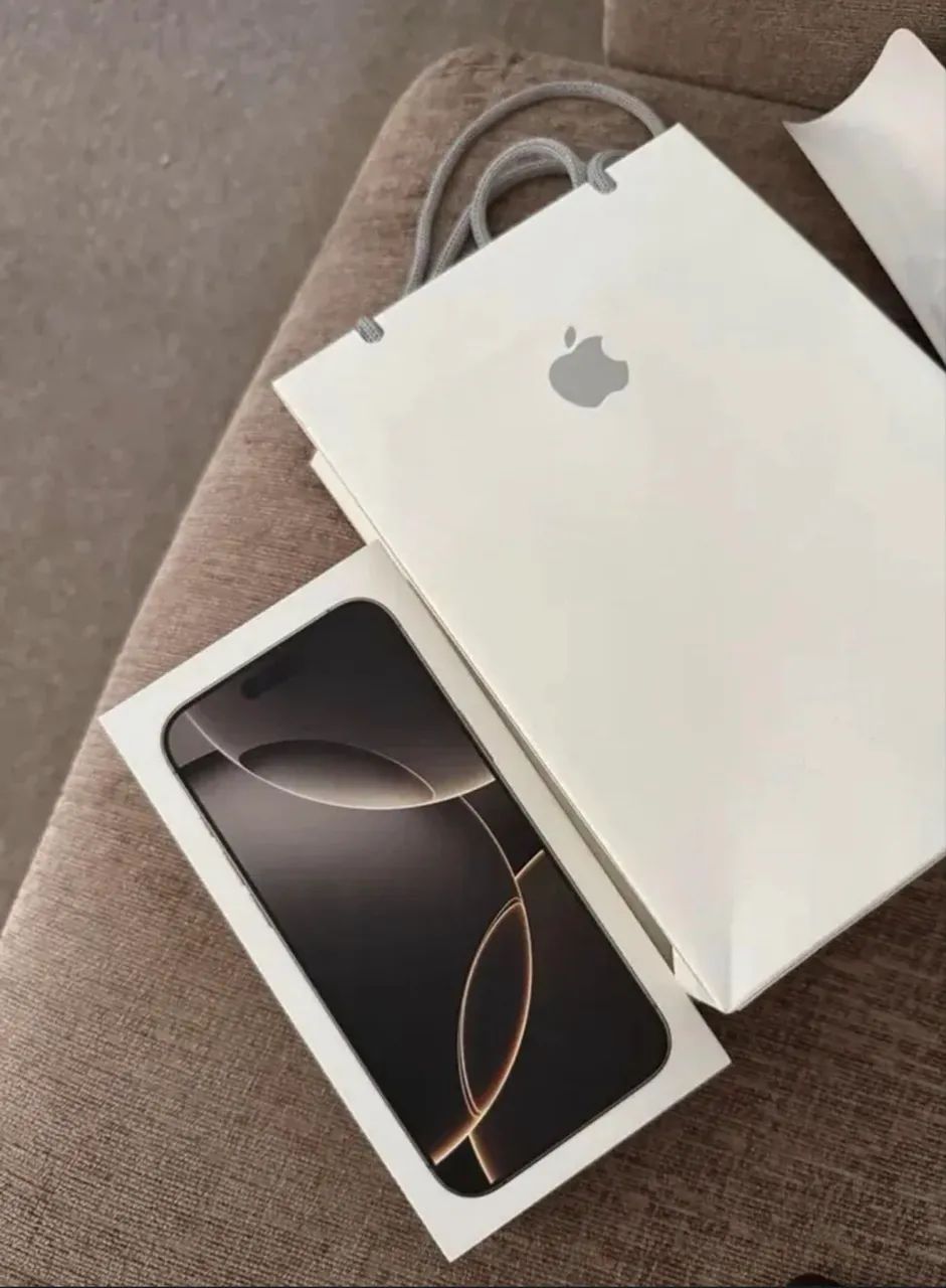Vendo caixa de iPhone 16 pro max 