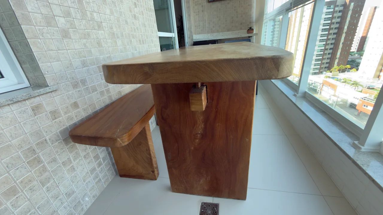 Mesa com banco - Jaqueira  - Foto 4