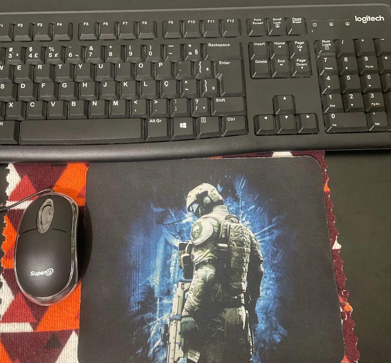 Teclado + Mouse + Mousepad  - Foto 2