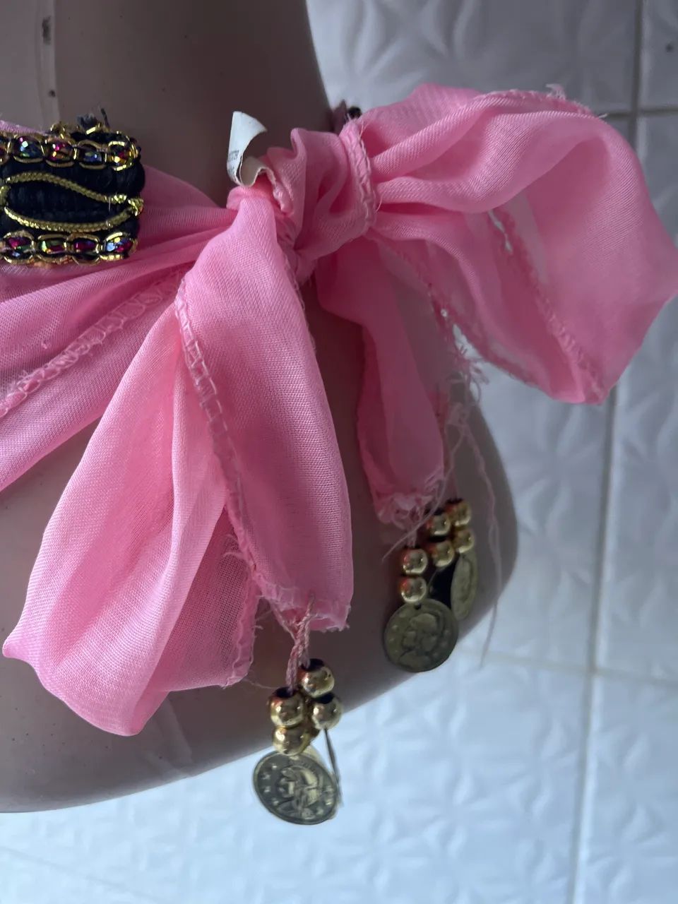 Saia dança do ventre carnaval  - Foto 3