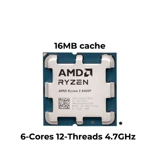Processador Ryzen 5 8400F - Processadores - Cascata, Serra