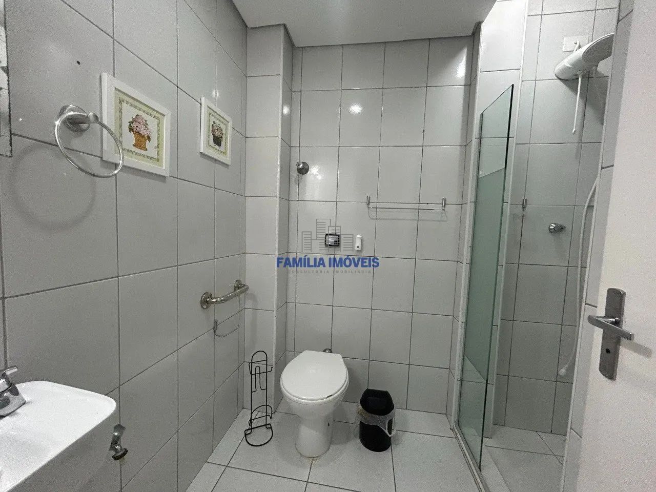 Apartamento 1 quarto mobiliado vista mar Aparecida Santos - Foto 11