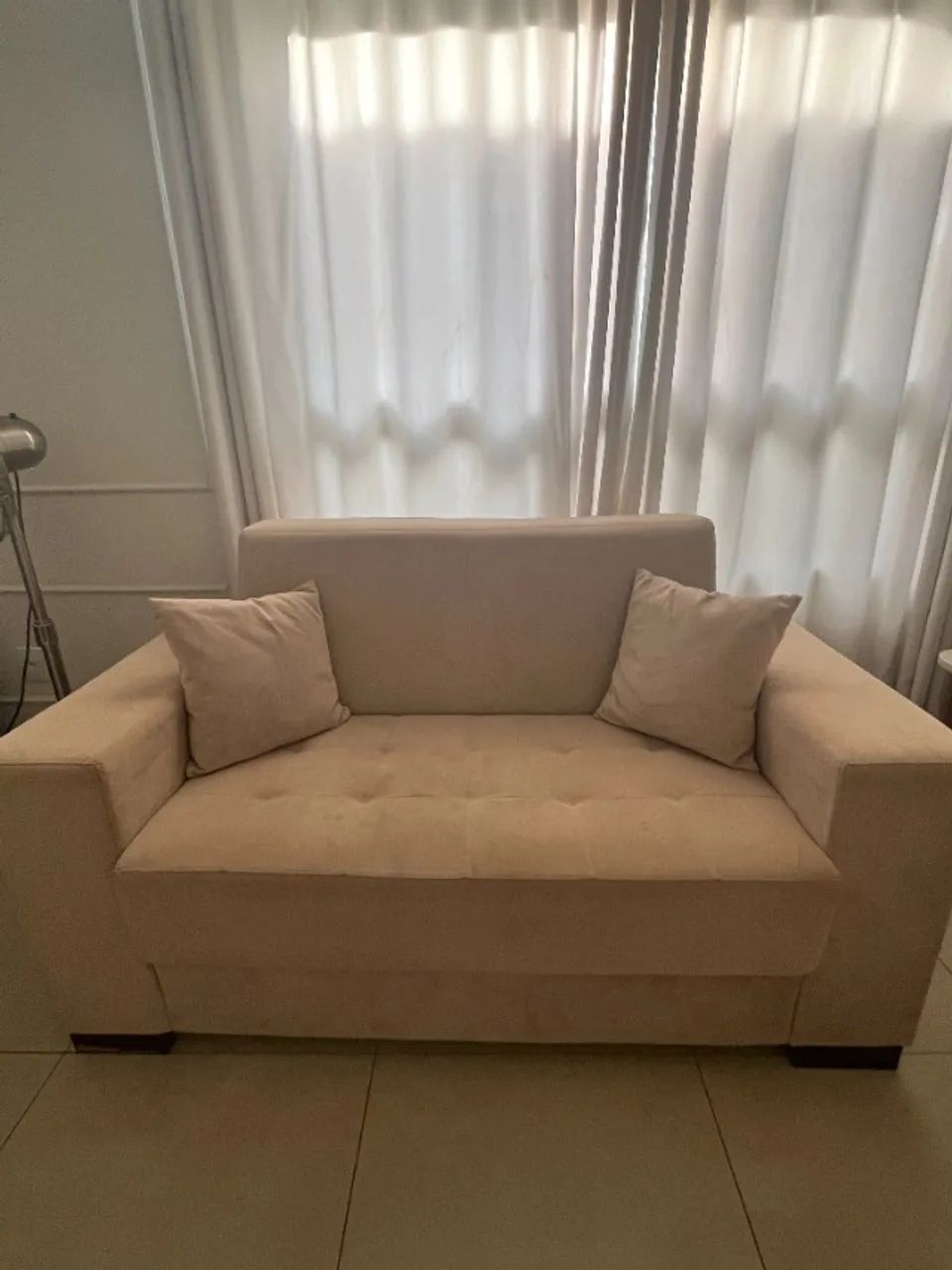 Sofá Fixo 2 lugares