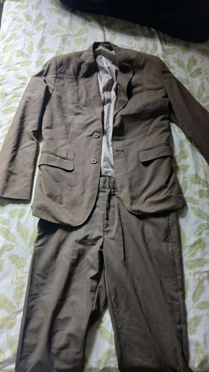 Conjunto Terno Marrom - Foto 2