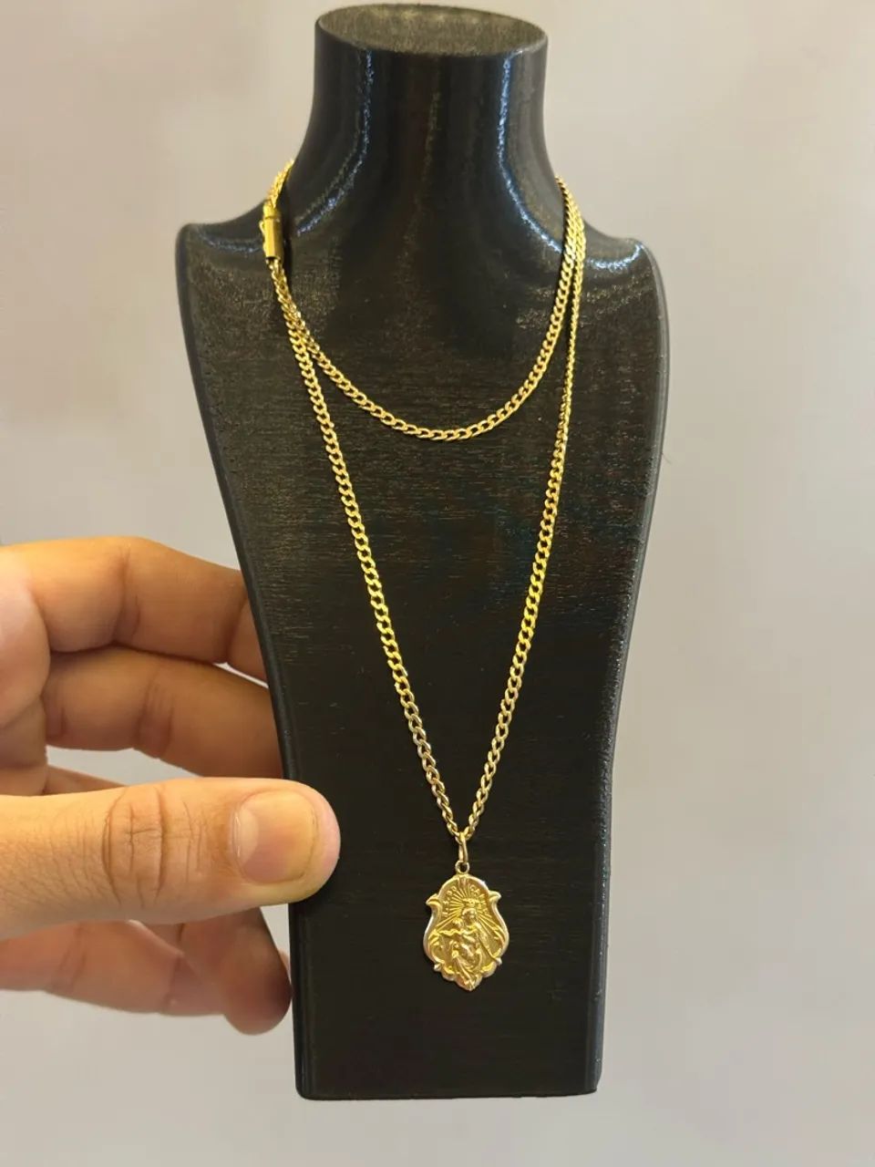 Corrente grumet ouro 18 k - Foto 2