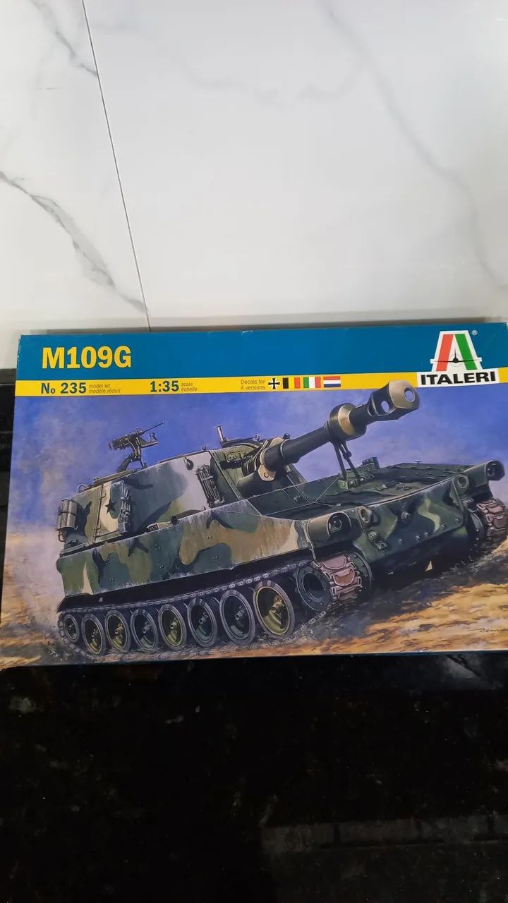 Kit plastimodelismo M109G escala 1:35