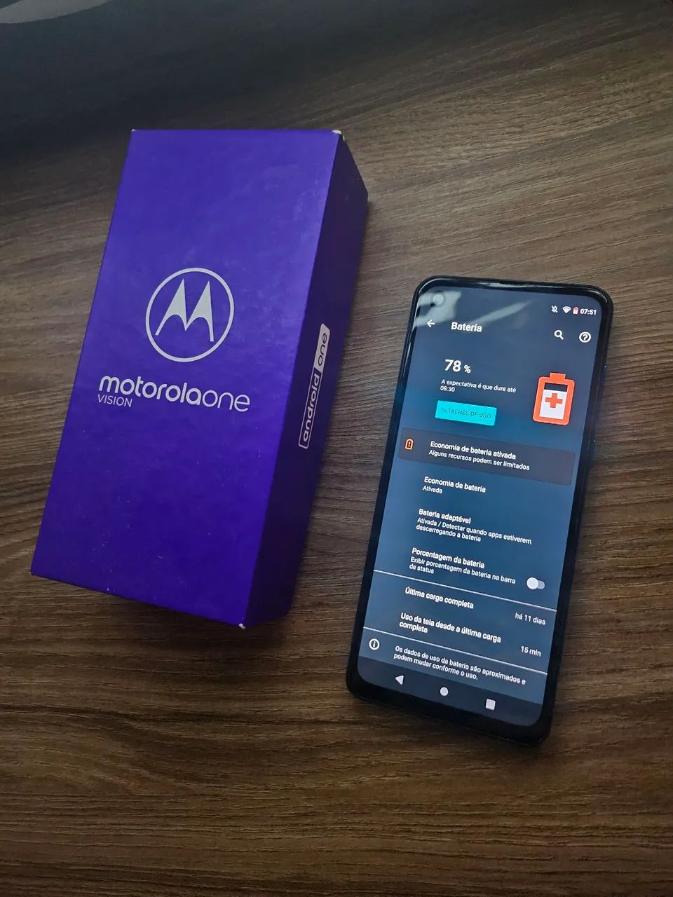 Motorola One Vision - Blue Edition - 128gb - Foto 5