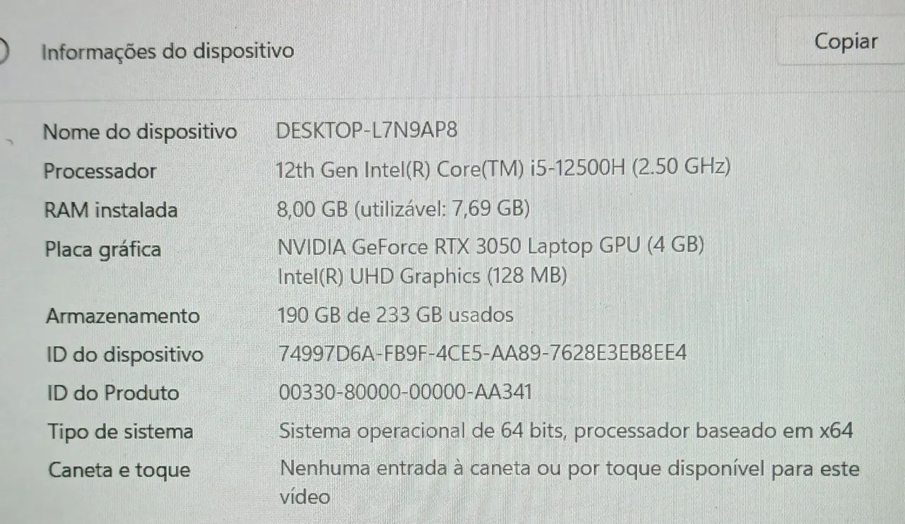 Notebook Dell G15 5520  - Foto 4