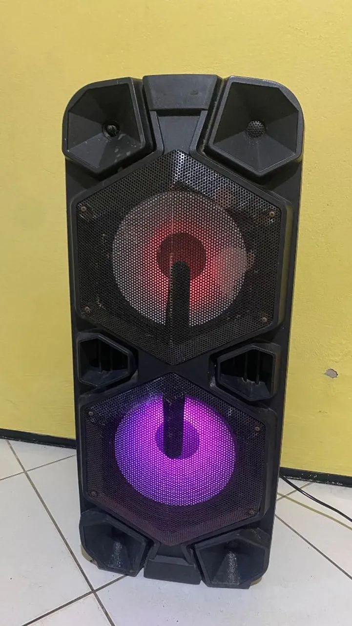 Caixa Amplificada Mondial Connect Power II CM-550 - Bluetooth - USB/SD - 12"