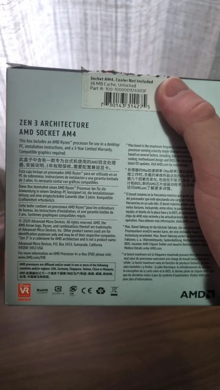 Ryzen 7 1700 Usado - Funcionando Perfeitamente - Foto 2