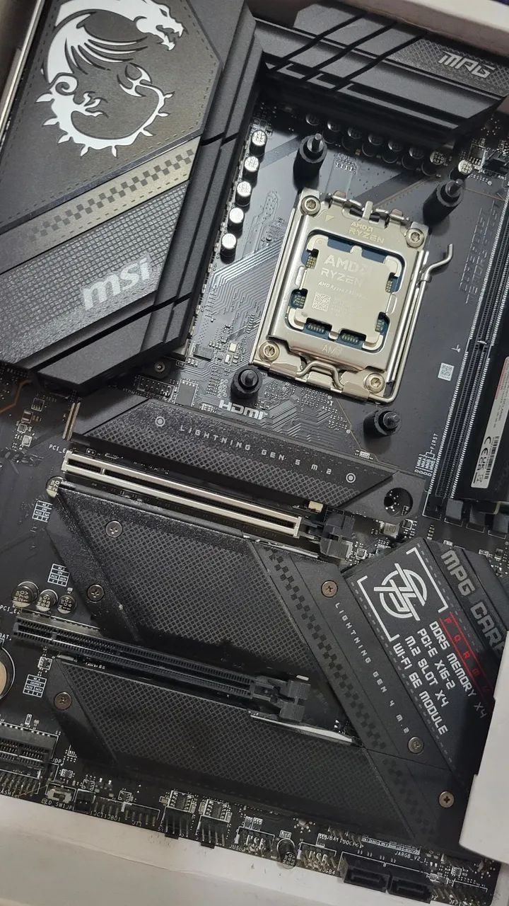Kit upgrade am5 7 9800x3d mais b650 top