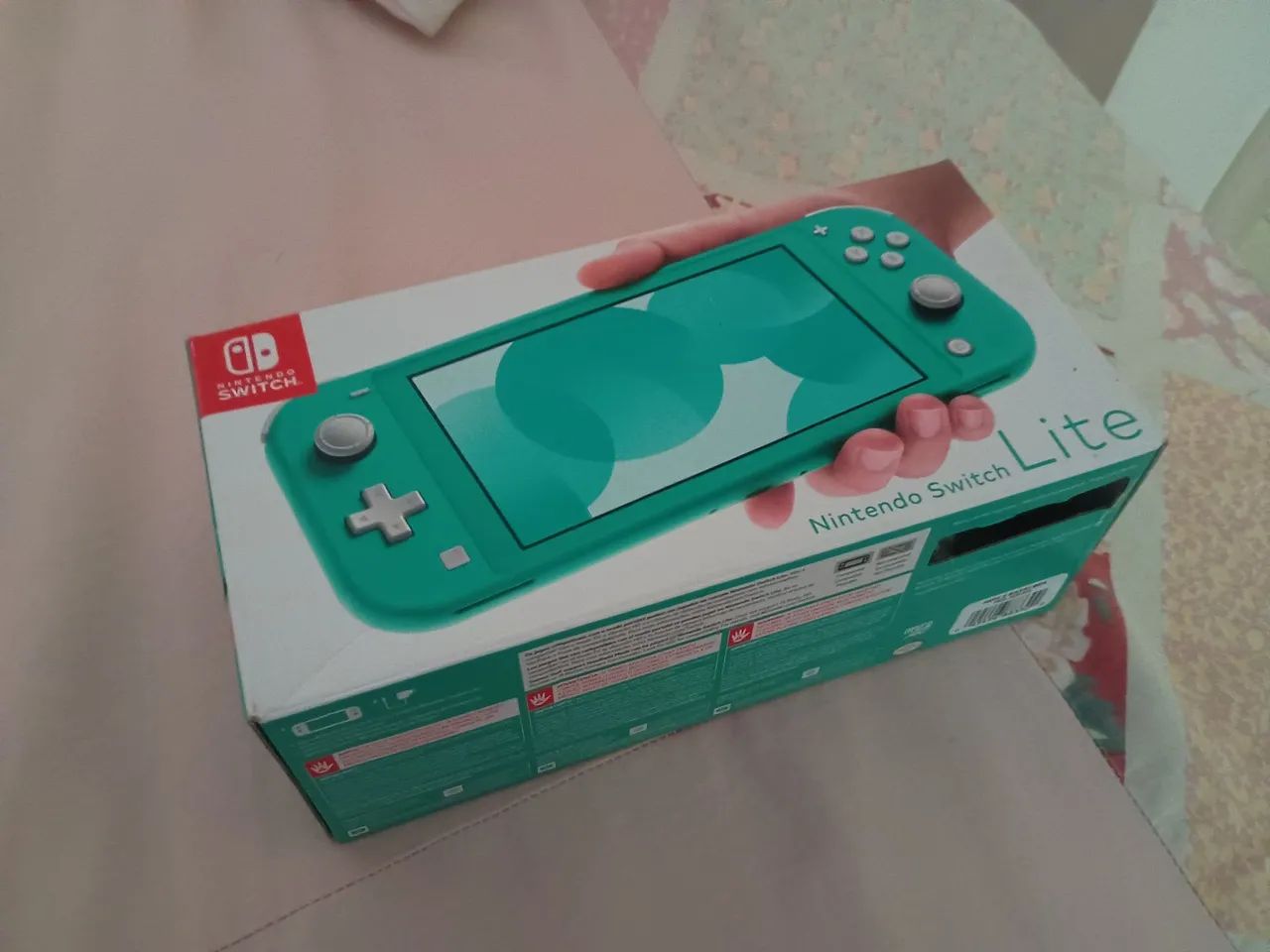 Nintendo Switch Lite azul turquesa - Foto 3