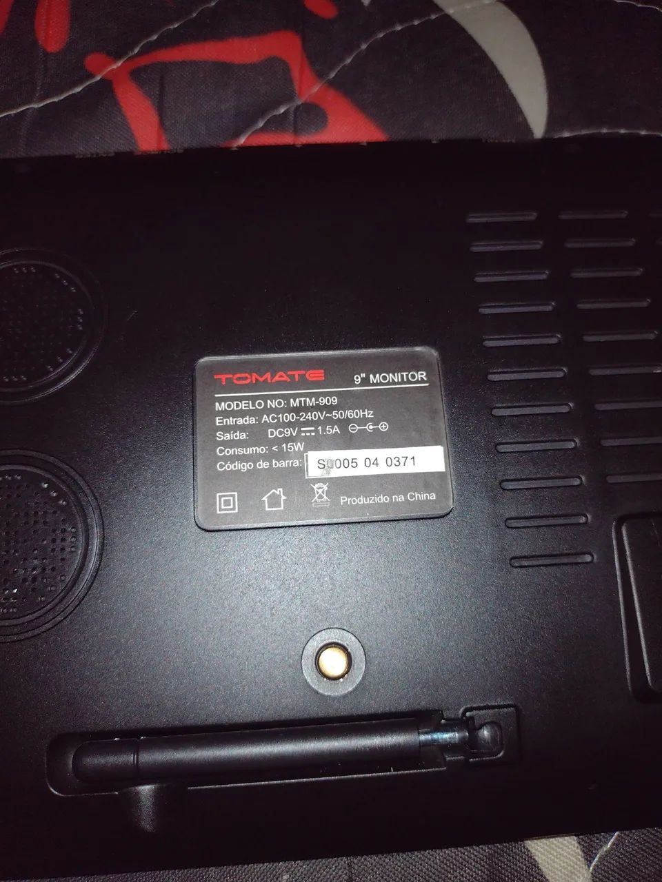 Tv monitor tomate modelo mtm-909