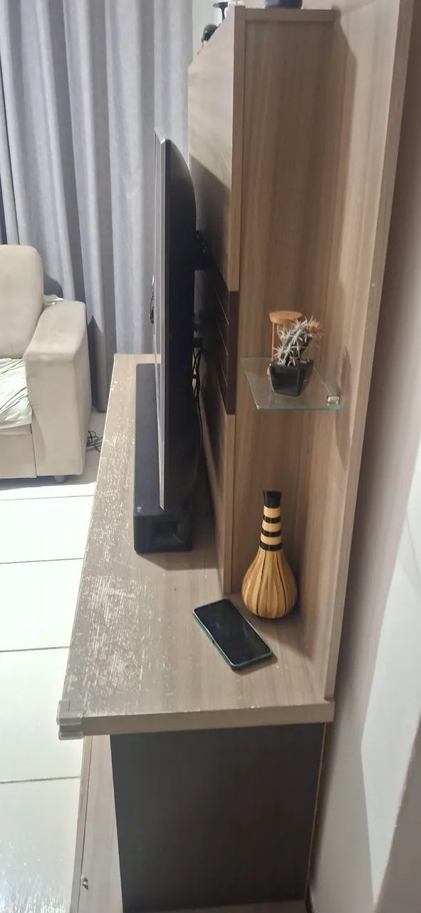 Painel para tv de até 50 polegadas,usado em bom estado  - Foto 4