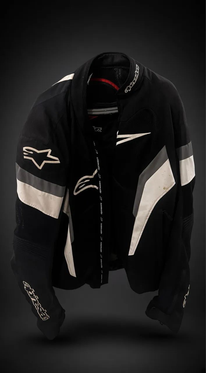 Combo Alpinestars: Jaqueta Ventilada 2XL (GG) + Protetor De Coluna - Foto 4