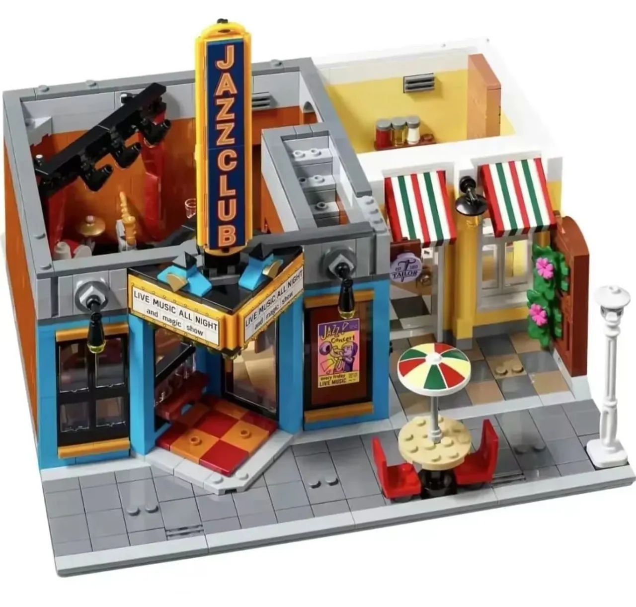 BLOCOS DE MONTAR MODULAR JAZZ CLUBE 2899 PEÇAS MODELO 10312 MARCA MEGA TIPO LEGO  - Foto 4