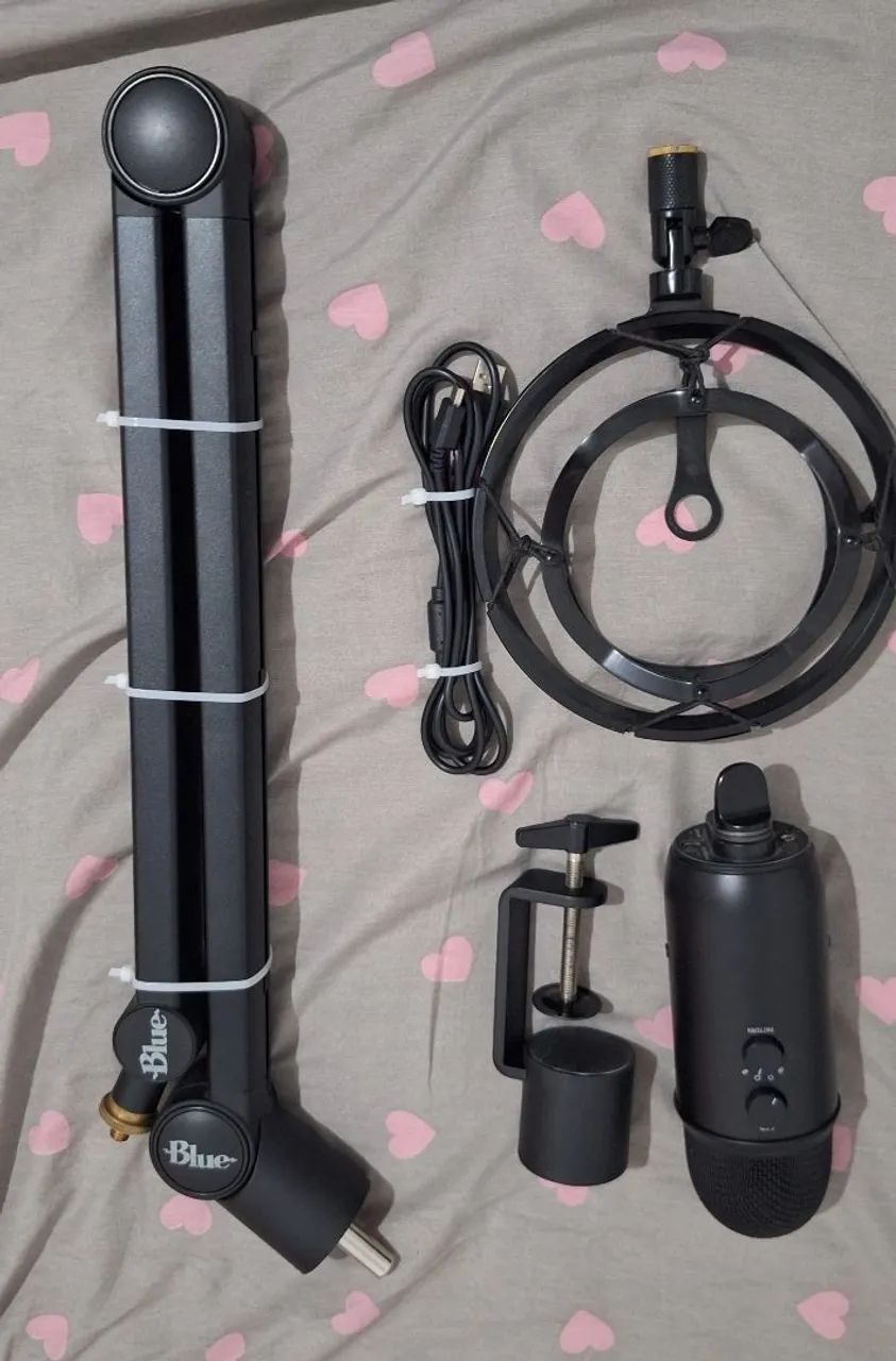 Microfone condensador Blue yeti 