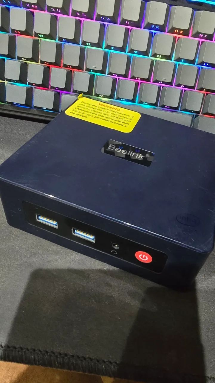 Mini pc Beelink win11 pro
