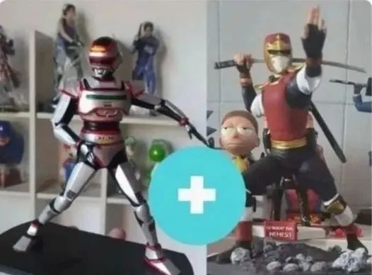 kit jiraya e jaspion tokusatsu colecionaveis 2 peças