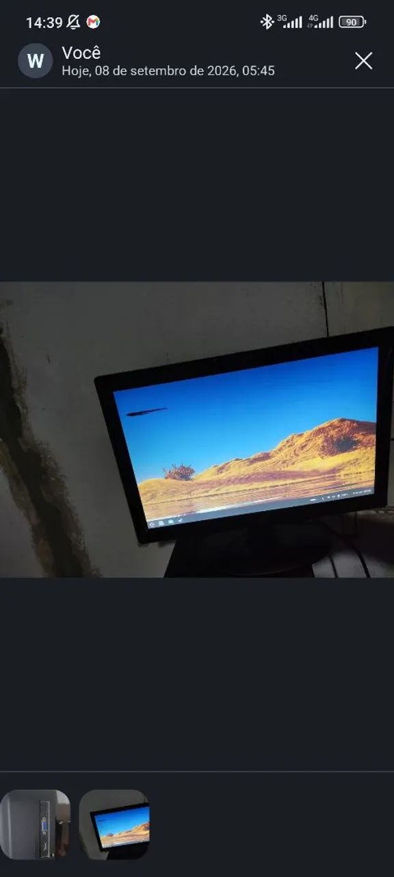 Monitor HQ 15 polegadas 60hz 