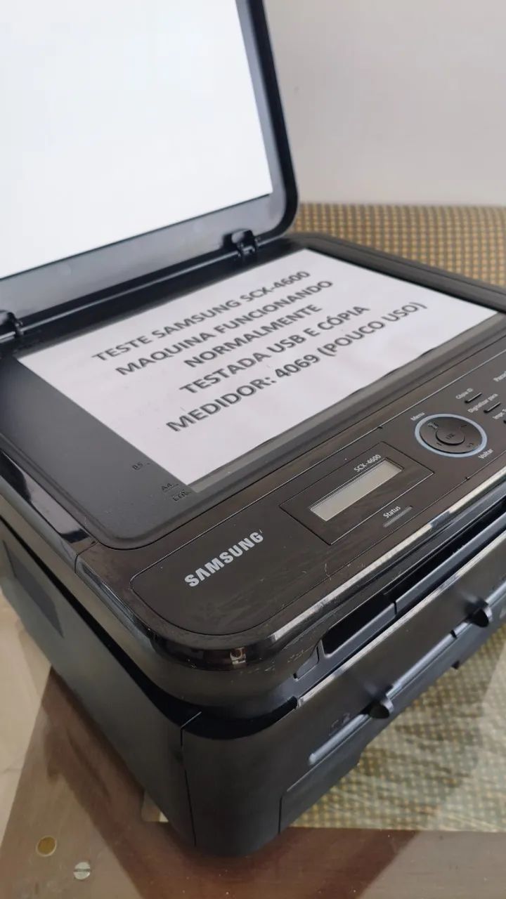 SAMSUNG SCX-4600 - SUPER CONSERVA! Excelente equipamento!!! CONTADOR DE USO BAIXO!   - Foto 2