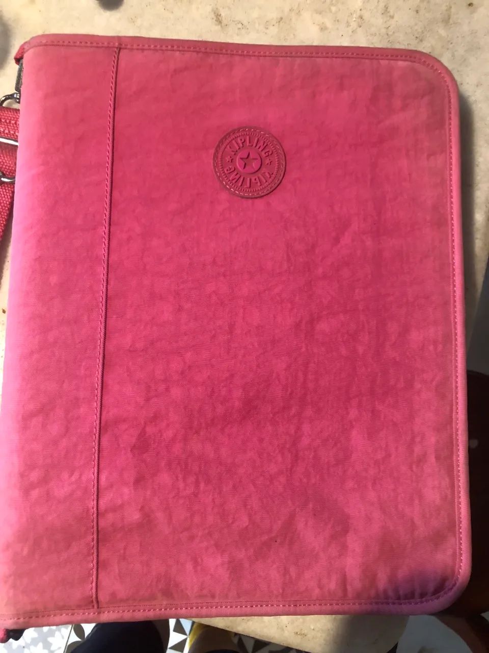 Fichário Kipling Rosa claro