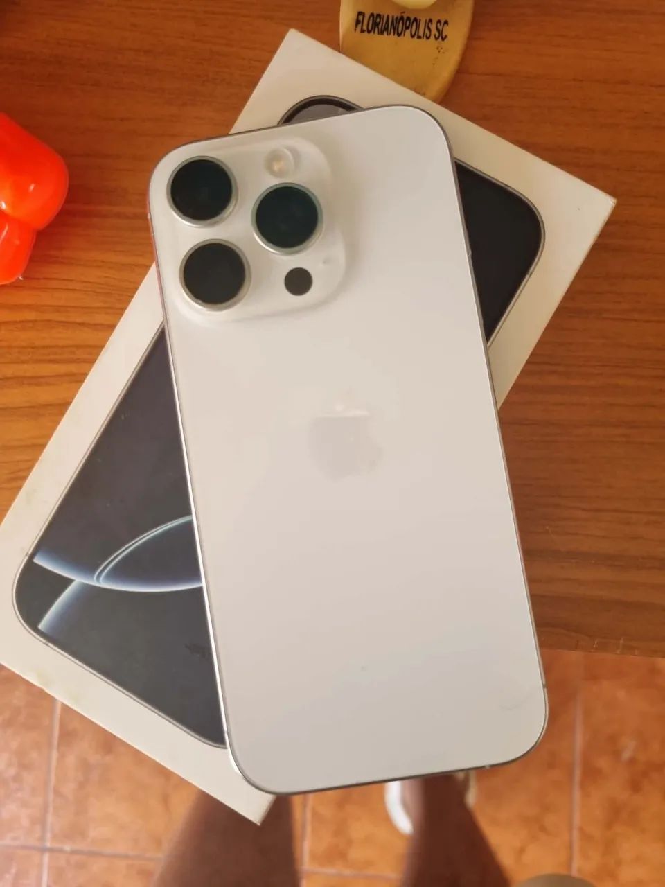 iPhone 16 Pro 128gb Branco - Foto 2