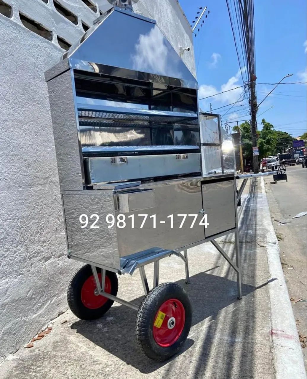 Carrinho para churrasco para o seu Negócio e Comércio  - Foto 4