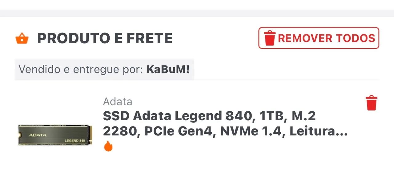 SSD ADATA LEGEND 840 NVME