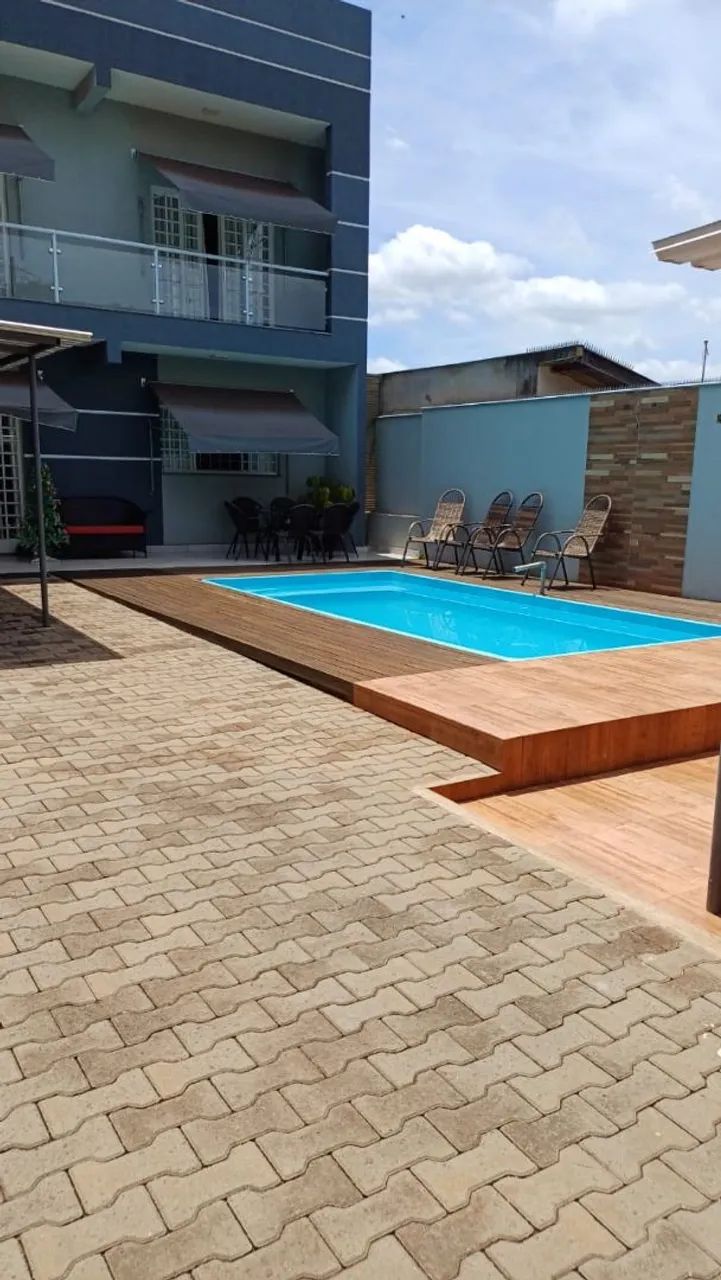 Excelente Sobrado 3 Quartos com Piscina, Churrasqueira e Conceito Aberto - Foto 4