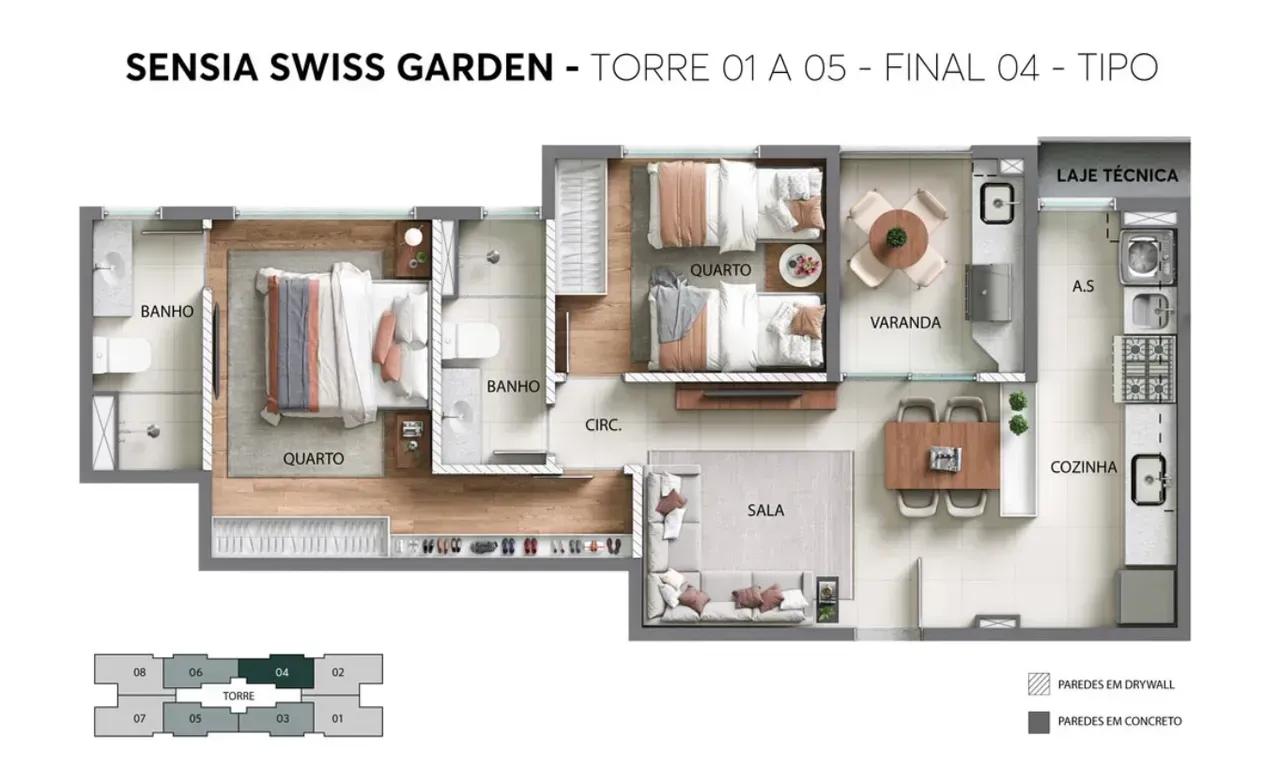 PLANTA 54m²