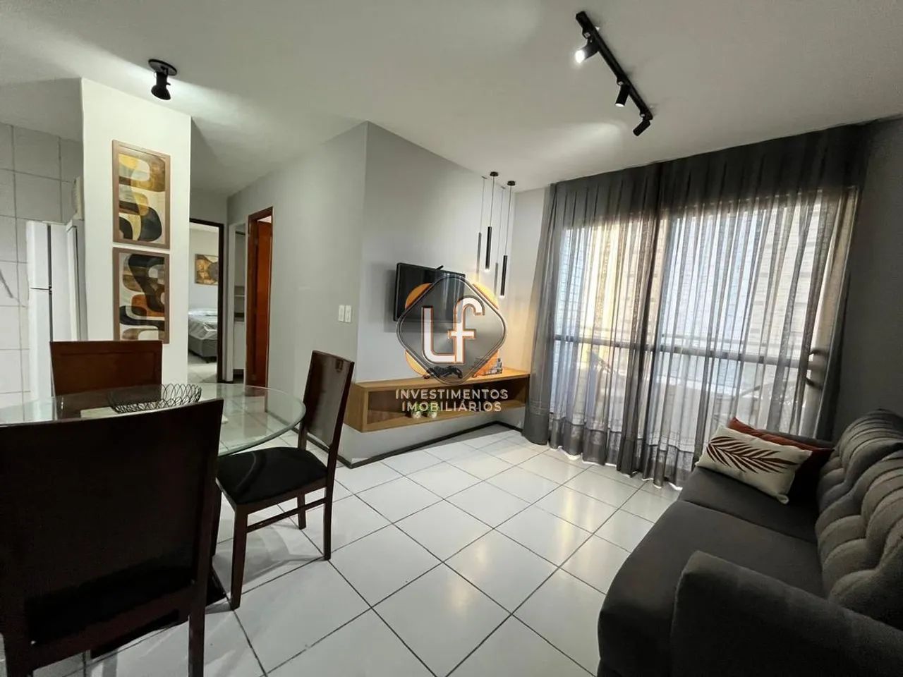 Apartamento Mobiliado com 03 quartos, 01 vaga de garagem - Foto 4