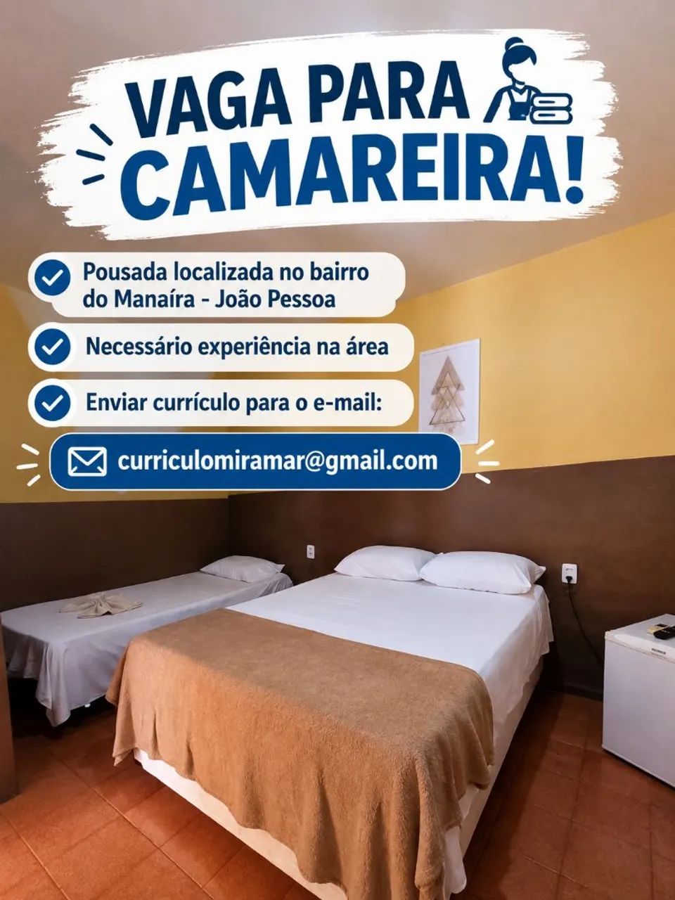 VAGA DE TRABALHO