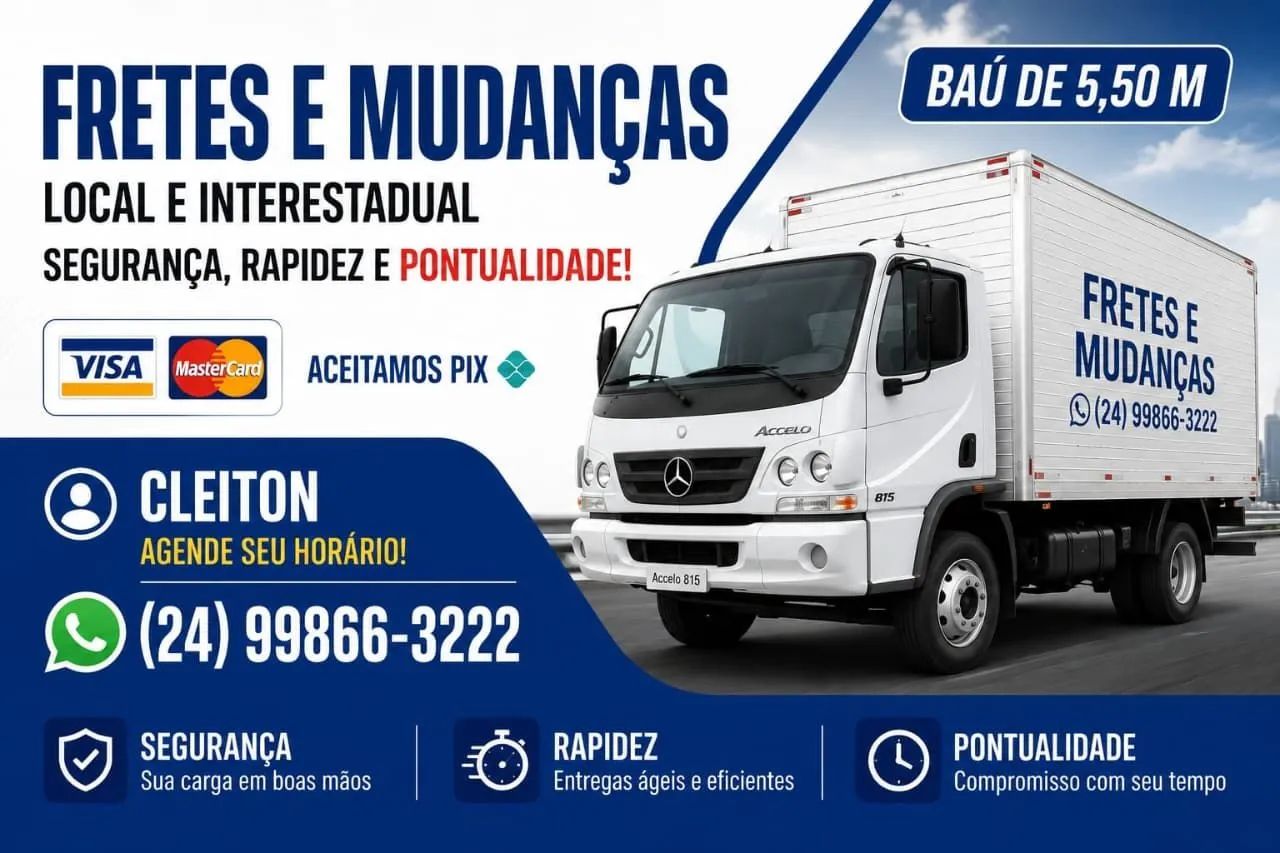 Mudança frete cargas