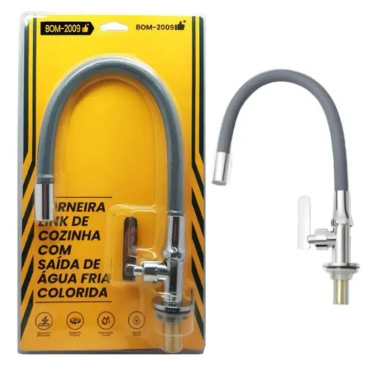 Bomvink Kitchen Faucet BOM-2009 Cold Water Colored Chrome Gourmet Sink Faucet