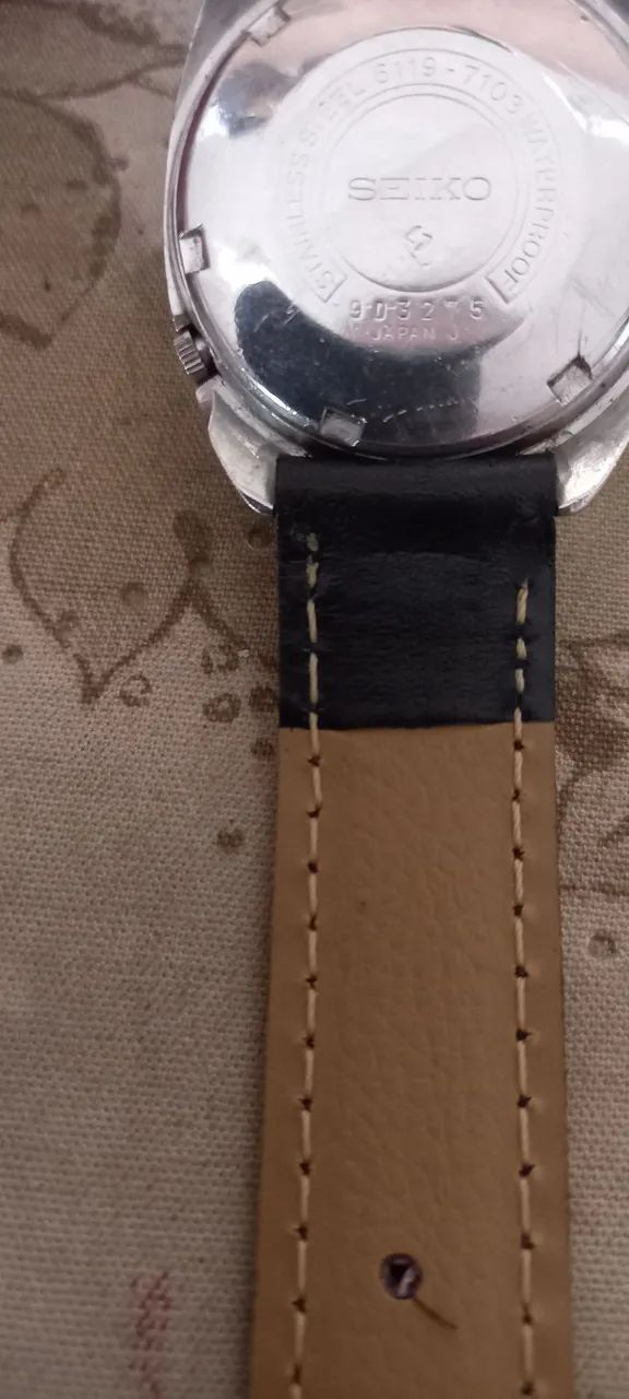 Relógio Seiko 6119 automático  - Foto 5