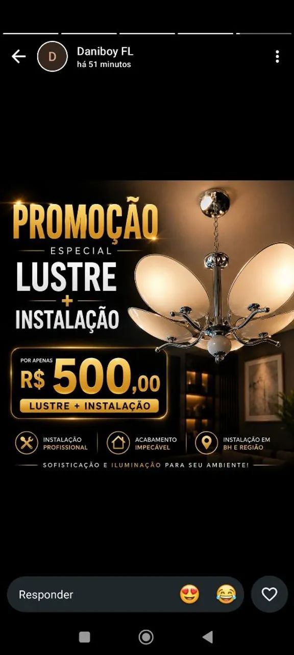 Instalação e Manutenção de Iluminação. - Foto 3
