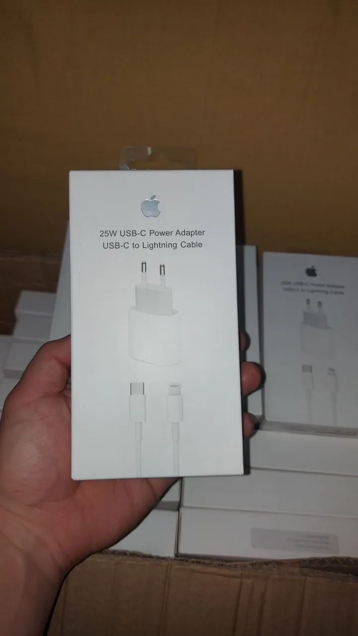 Carregador para iPhone com Cabo + Fonte - Foto 2