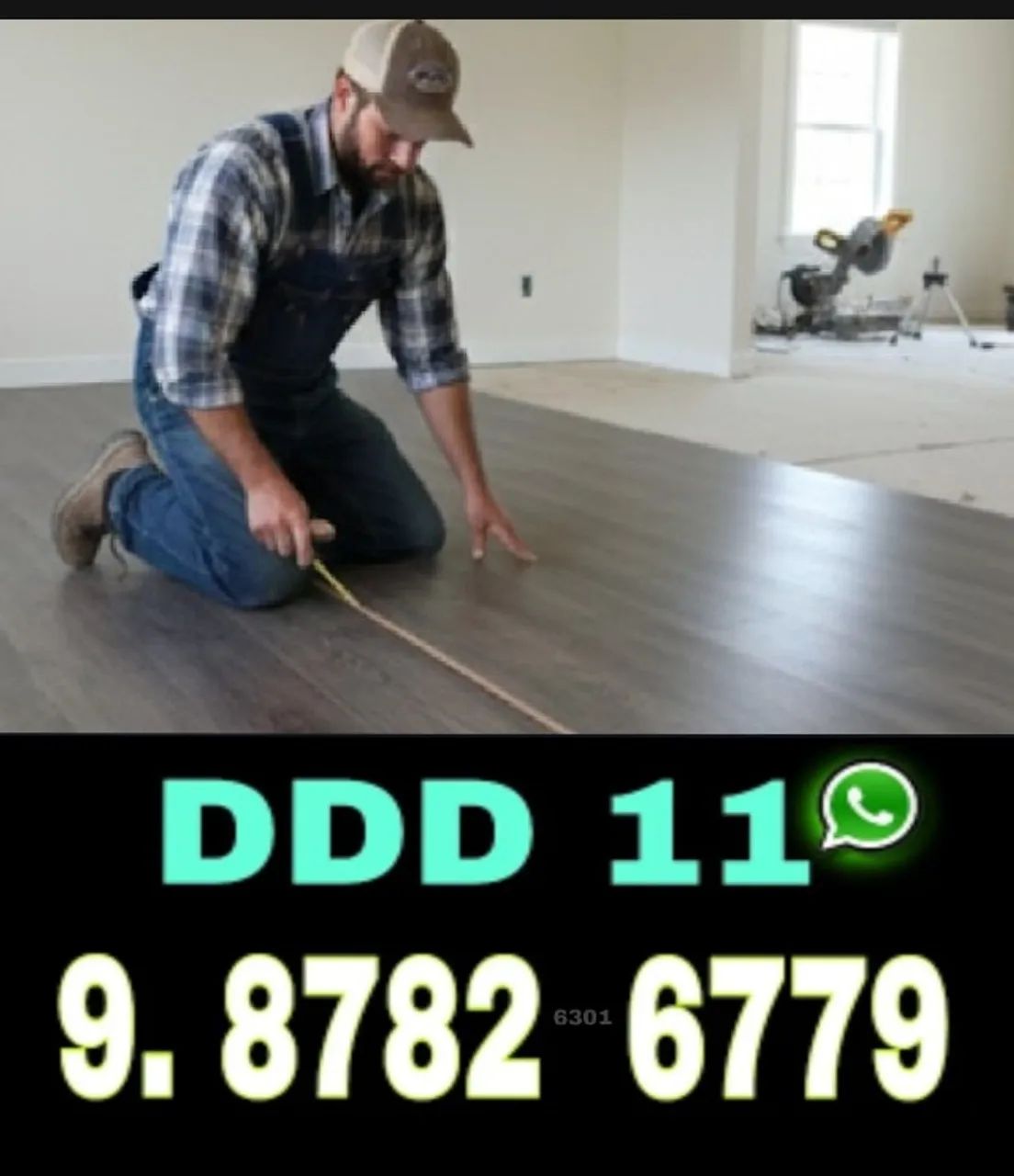 Piso Laminado e Vinílico Instalação em Todos os Ambientes 